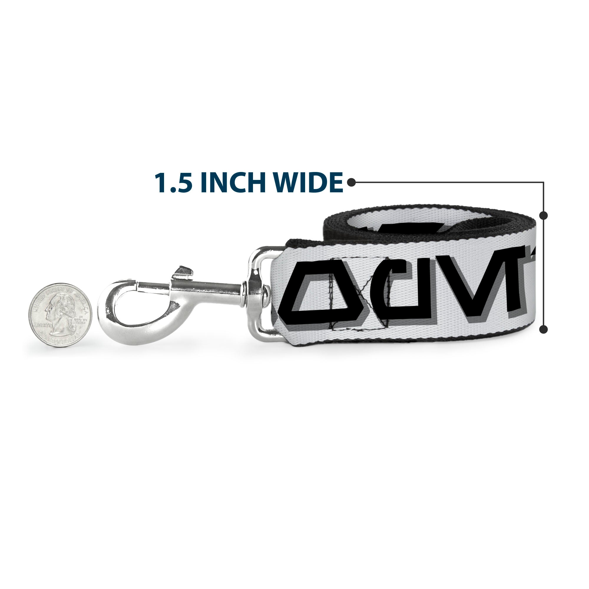 Dog Leash - Star Wars Aurebesh STORMTROOPER White/Gray/Black