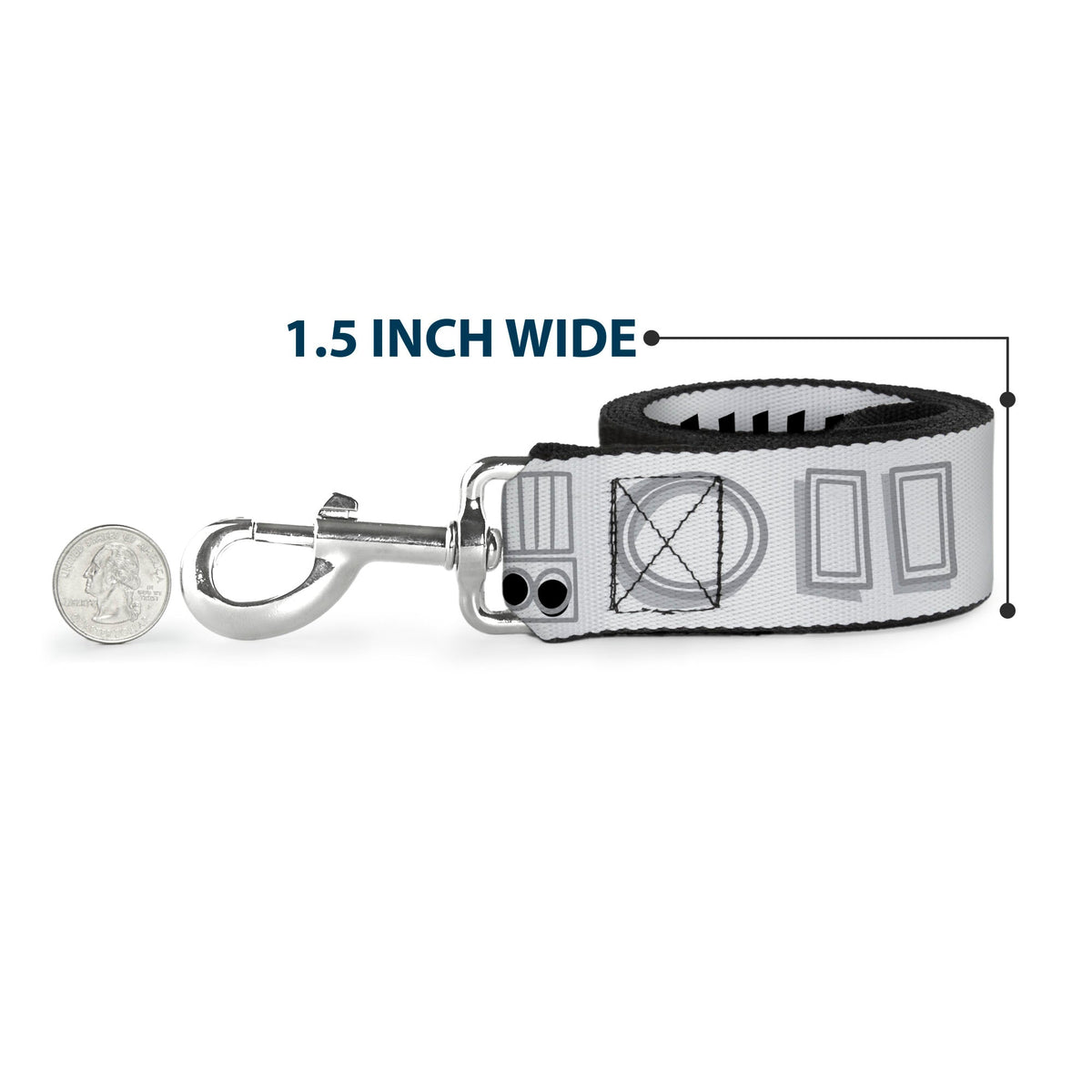 Dog Leash - Star Wars Stormtroopers Utility Belt2 Bounding White/Grays/Black 