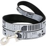 Dog Leash - Star Wars Stormtroopers Utility Belt2 Bounding White/Grays/Black