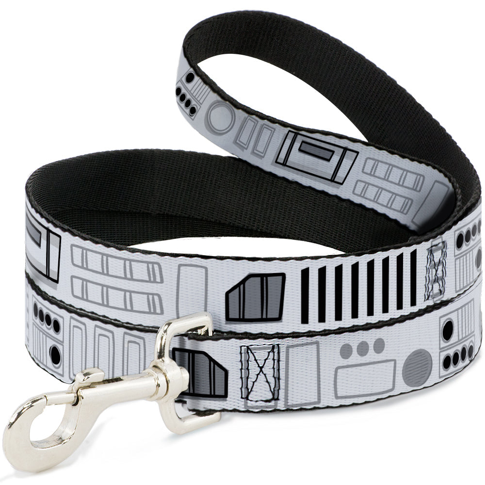 Dog Leash - Star Wars Stormtroopers Utility Belt2 Bounding White/Grays/Black 