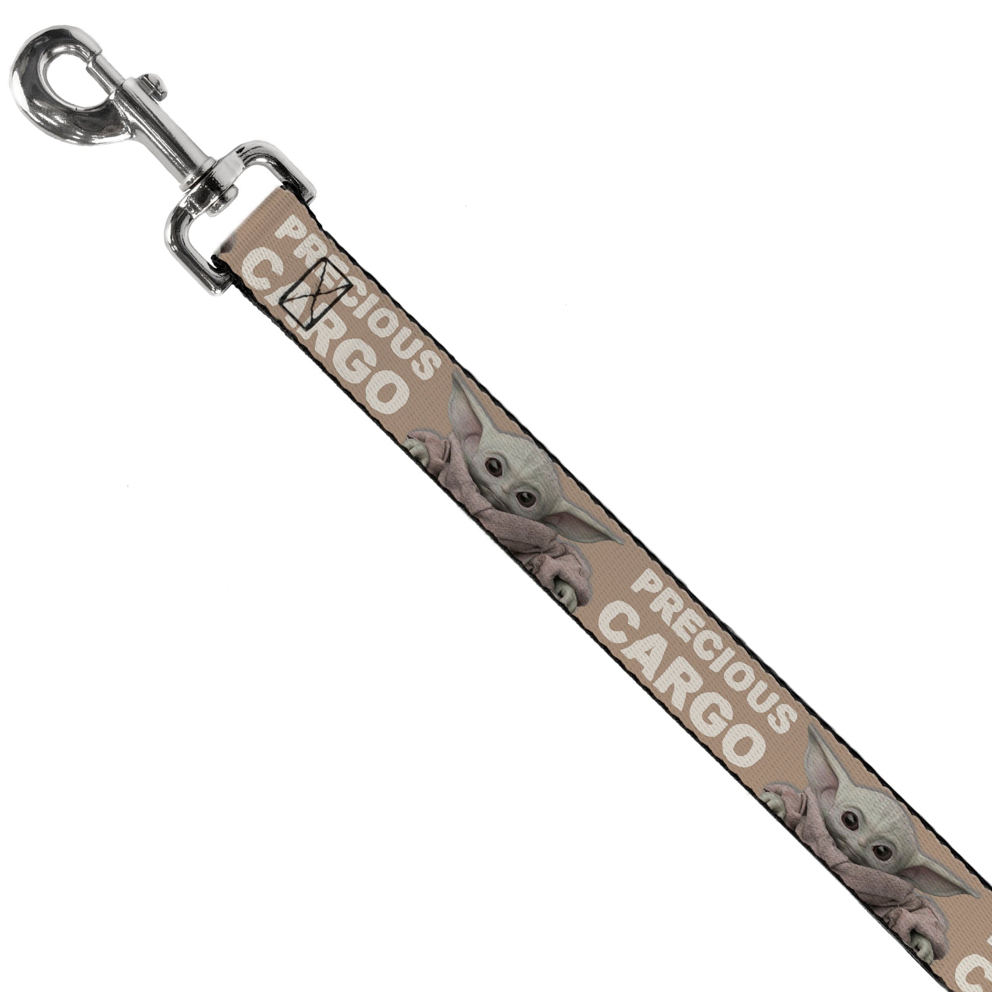 Dog Leash - Star Wars The Child Sitting Pose PRECIOUS CARGO Tan/White
