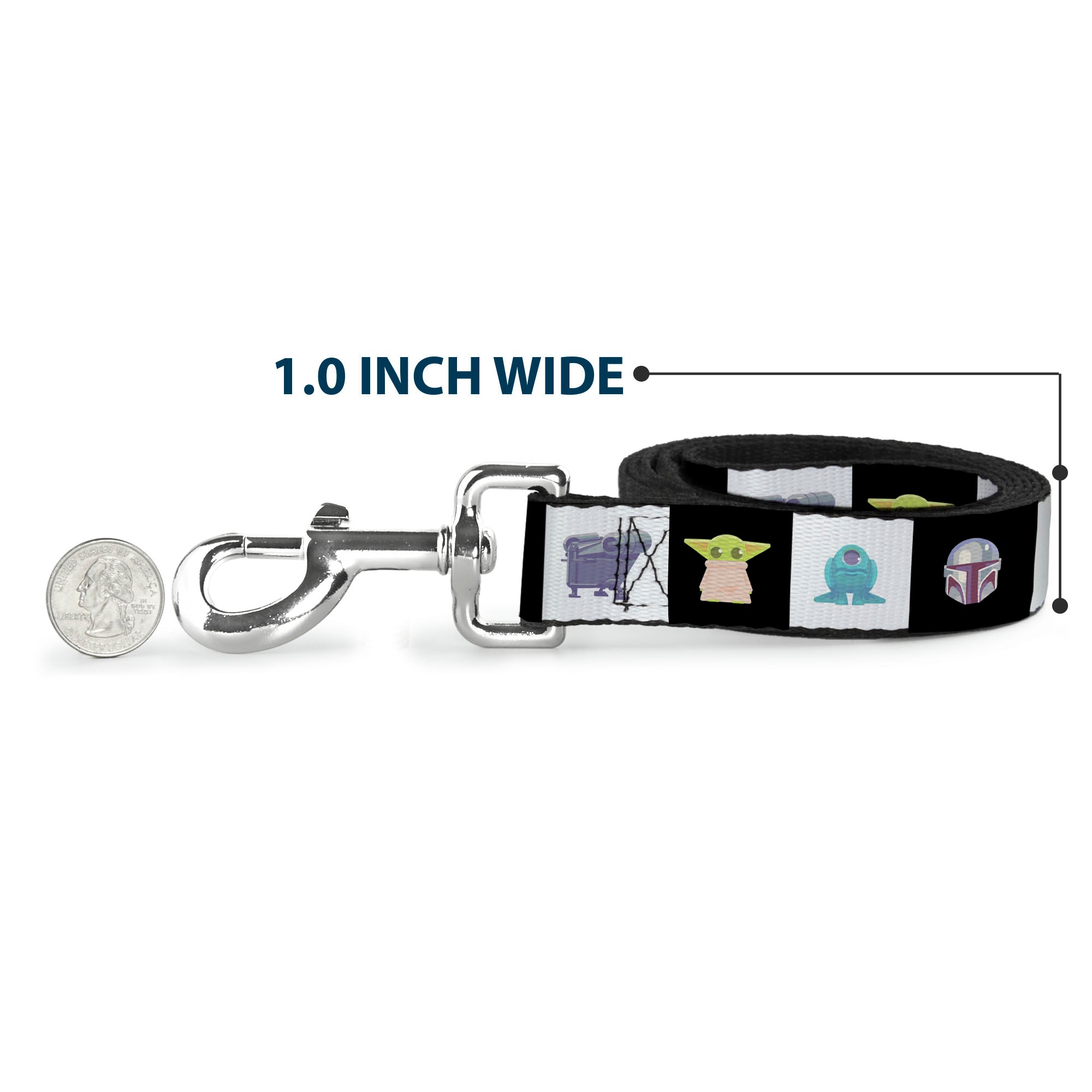 Dog Leash - Star Wars Mandalorian 4-Character Pose Blocks