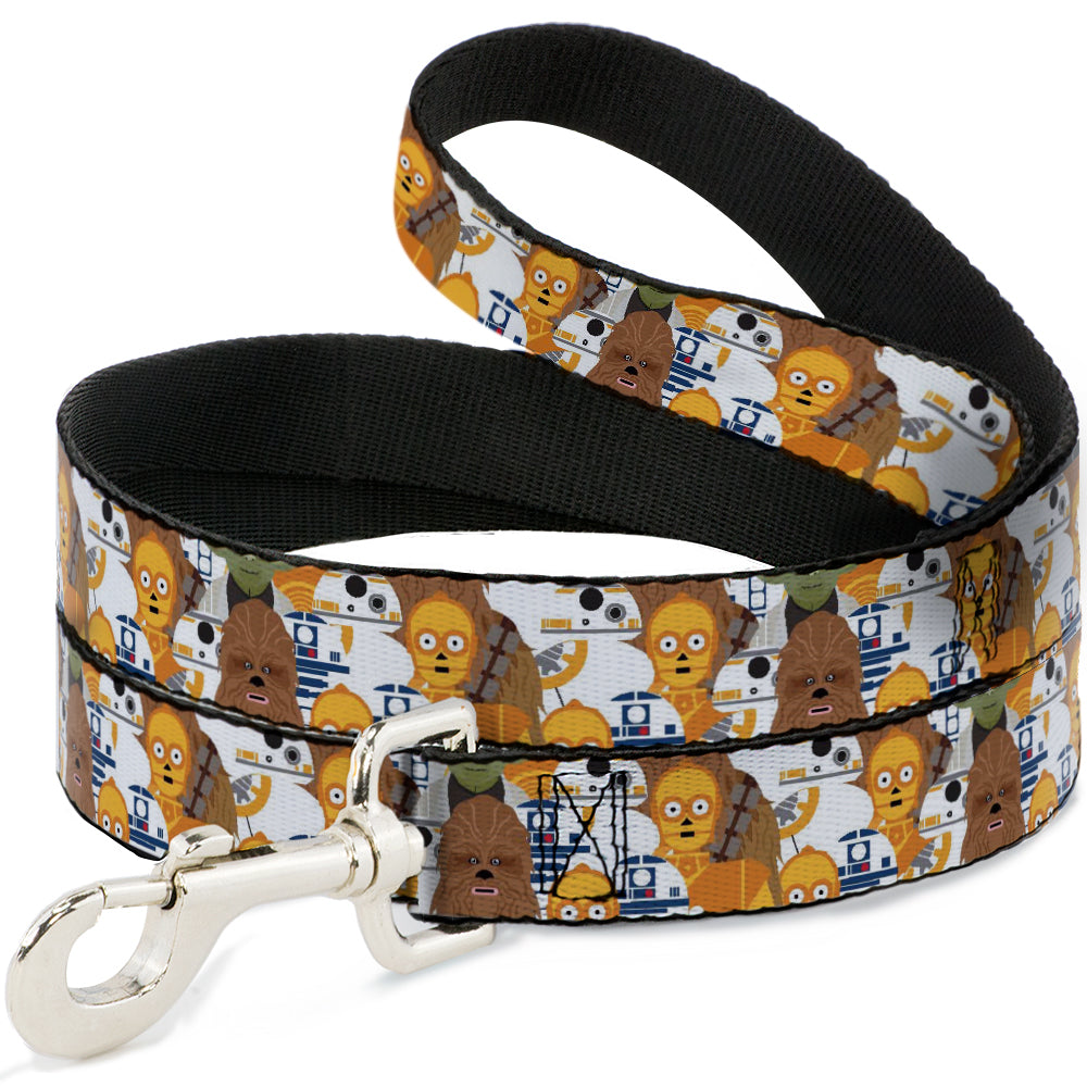 Dog Leash - Star Wars 5-Character Poses Stacked - HT Animal Supply