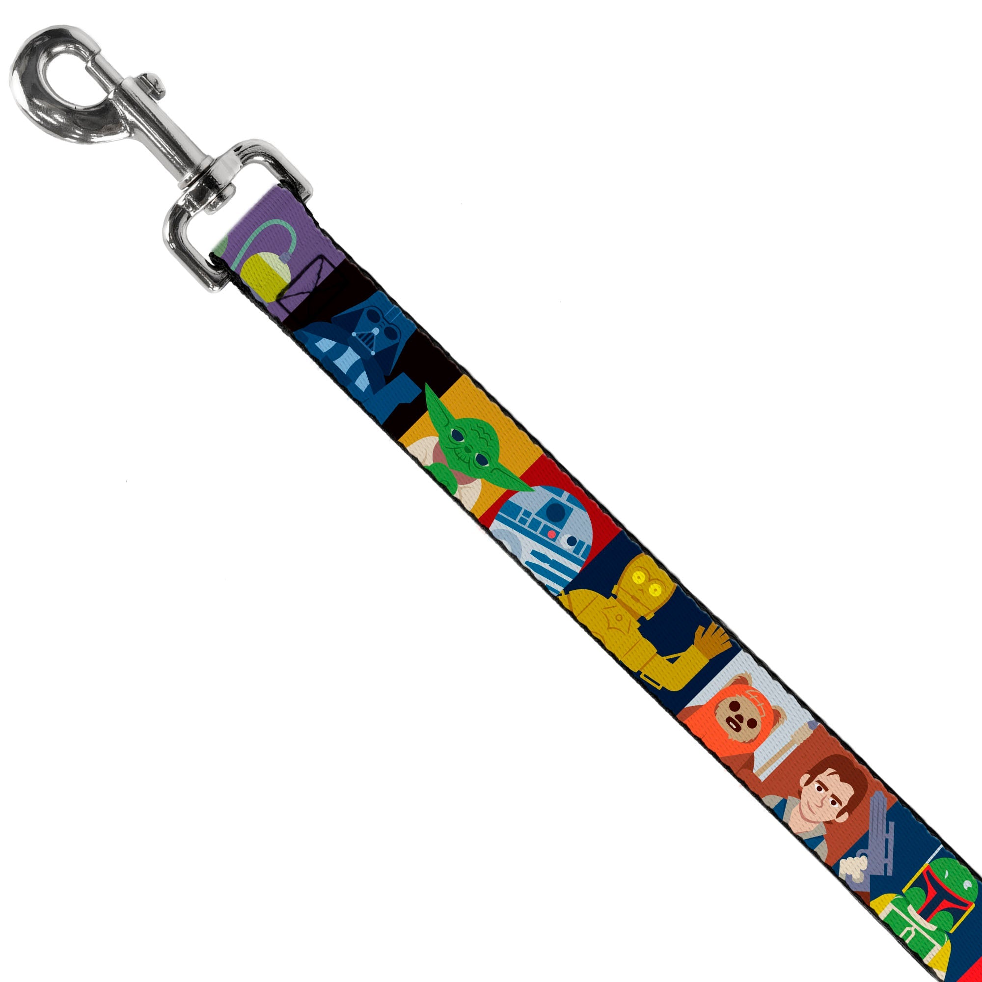 Dog Leash - Star Wars Classic 16-Character Pose Blocks Multi Color