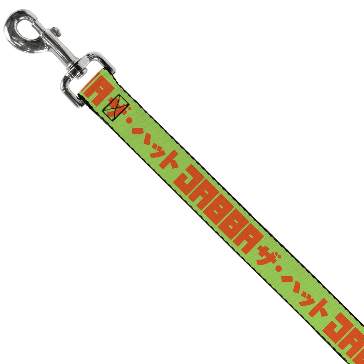Dog Leash - Star Wars JABBA THE HUTT Text and Characters Green/Orange 