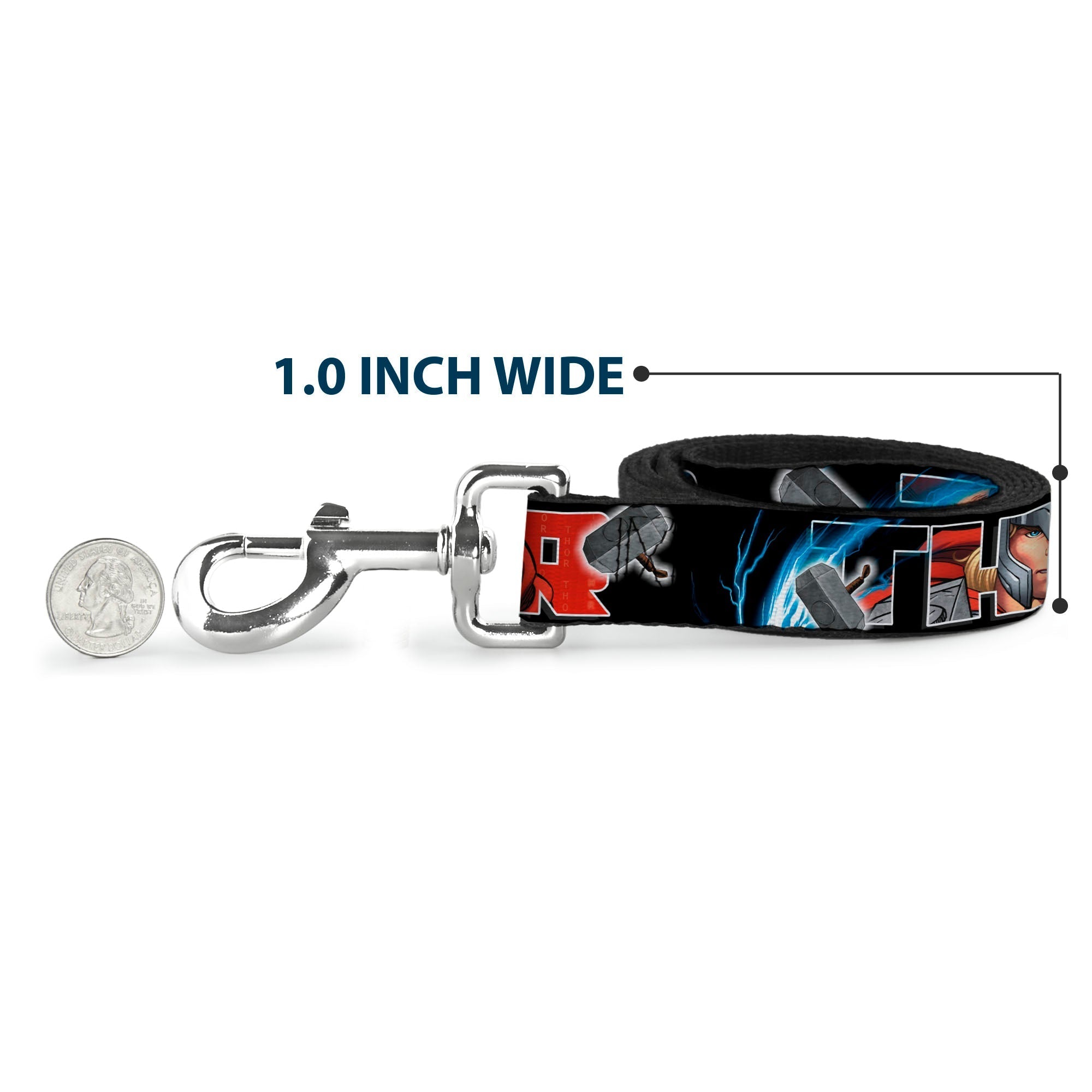 Dog Leash - THOR Poses/Hammer 