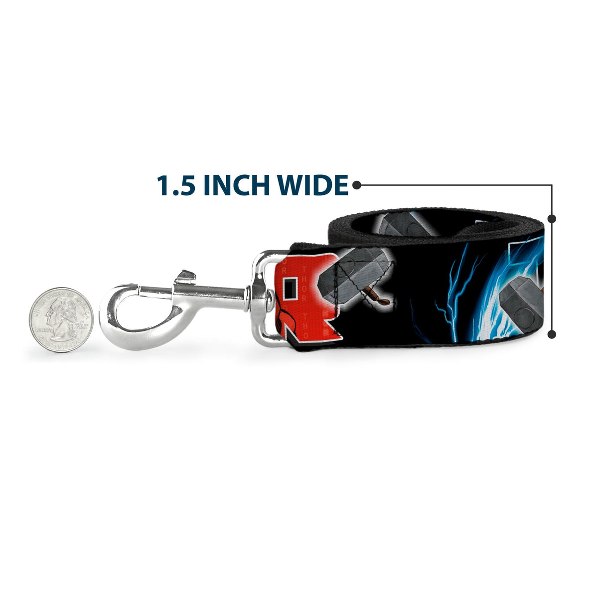 Dog Leash - THOR Poses/Hammer 