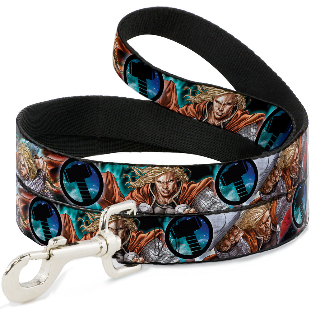 Dog Leash - Astonishing Thor #3 Poses/Hammer Logo 