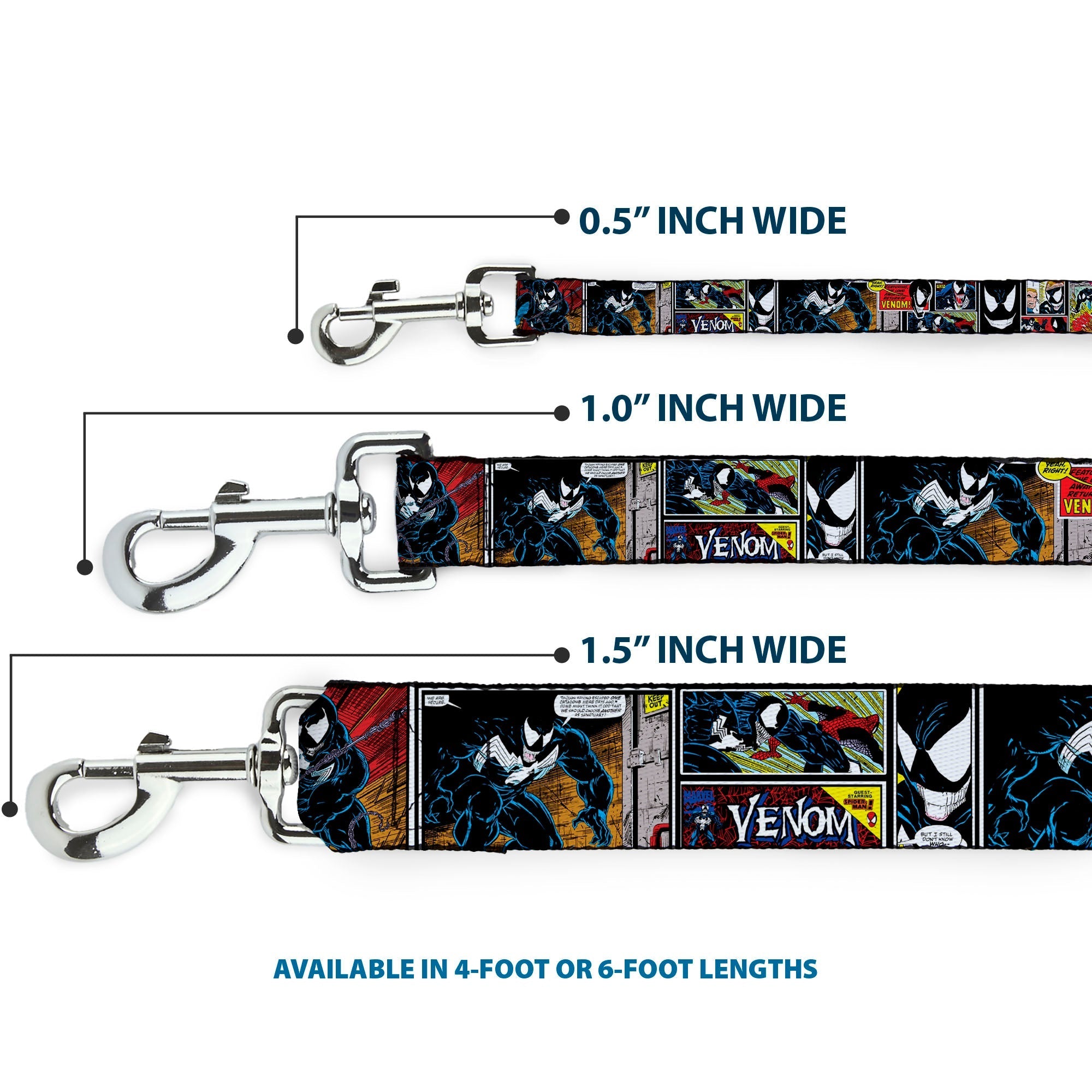 Dog Leash - Venom Comic Book Panels