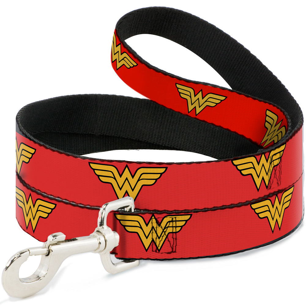 Dog Leash - Wonder Woman Logo Red 