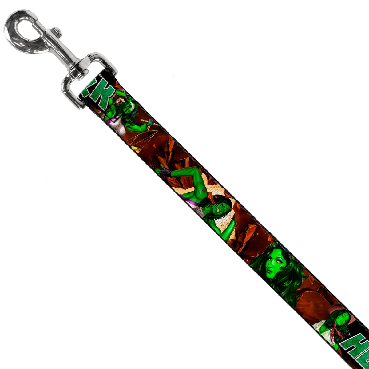 Dog Leash - SHE-HULK Comic Book Cover Poses/Rocks - HT Animal Supply
