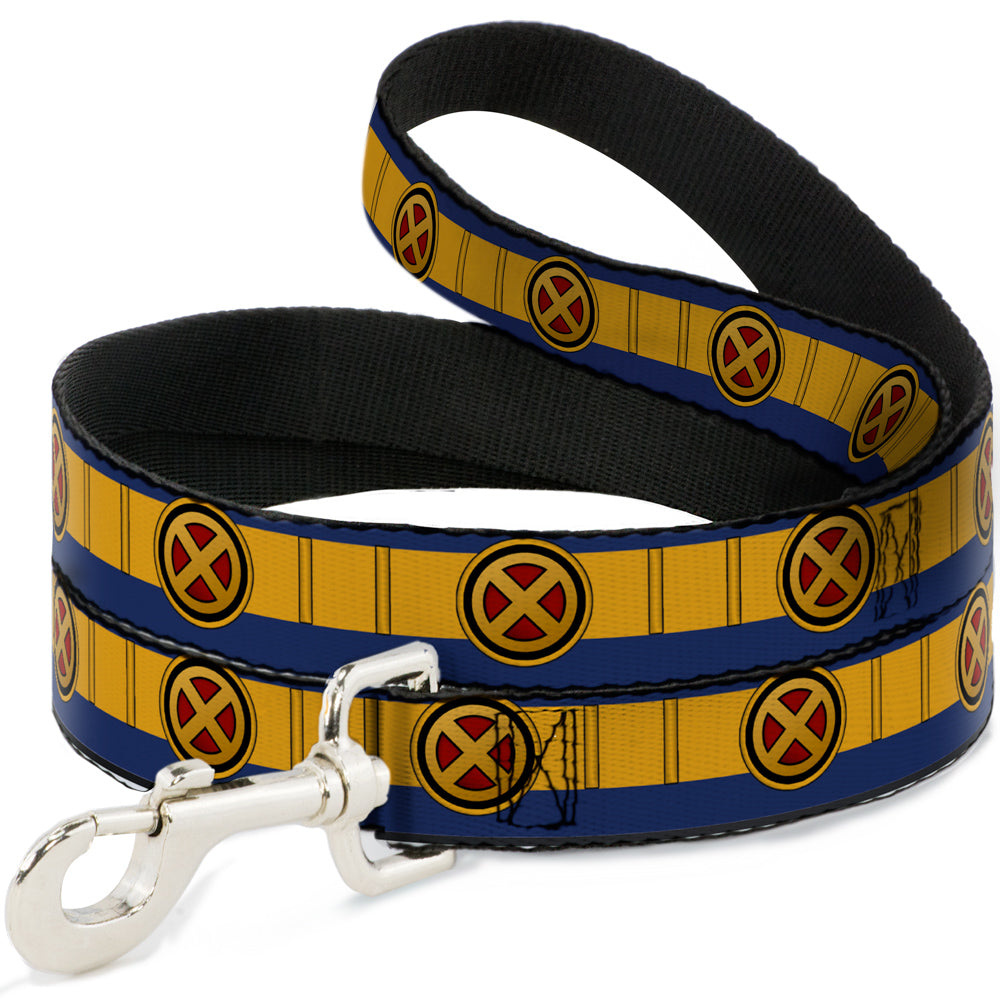 Dog Leash - X-Men Cyclops Utility Strap Blue/Gold/Black/Red - HT Animal Supply