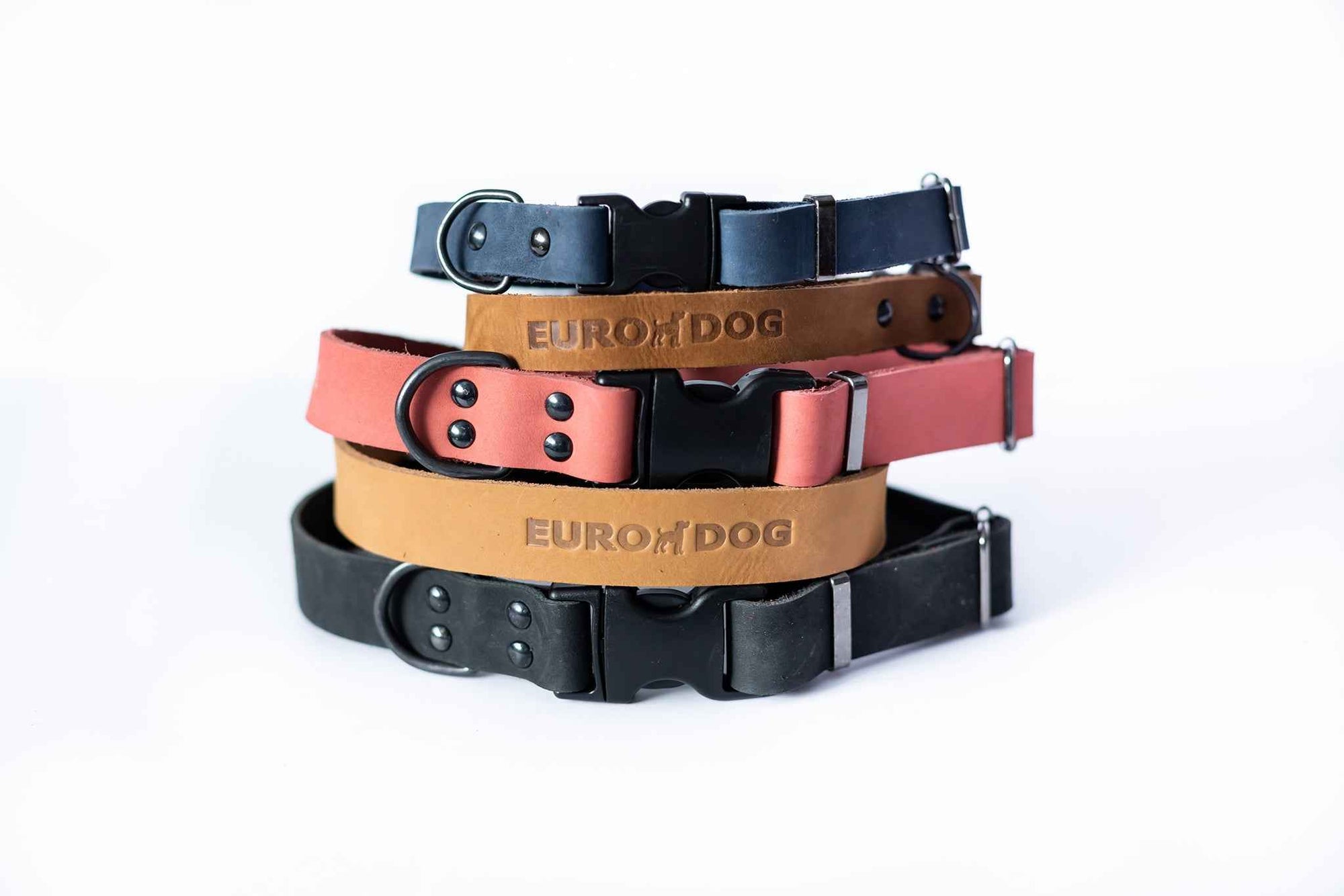 Euro-Dog Sport Leather Dog Collar