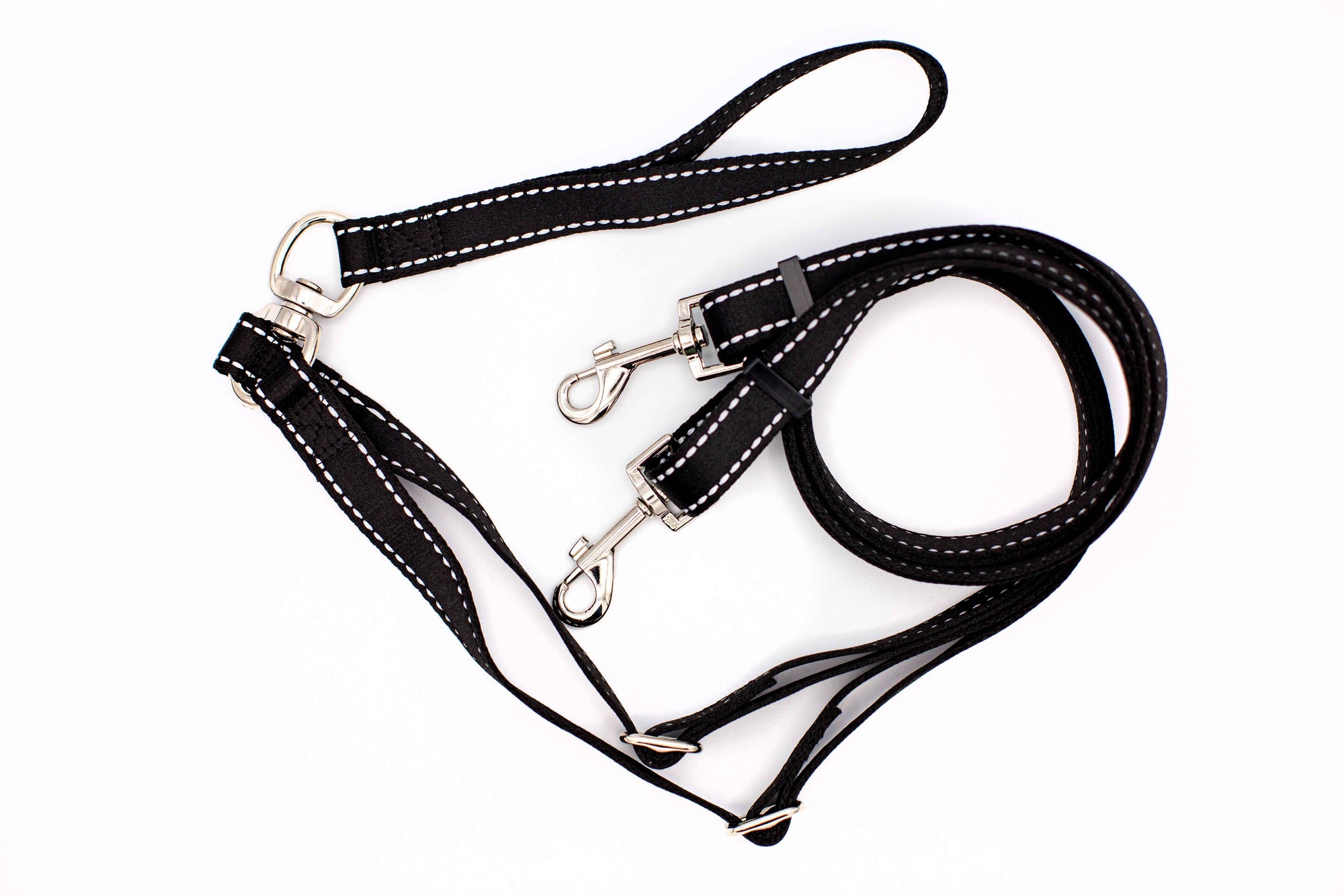 Euro-Dog Outdoor Reflective Double Dog Leash
