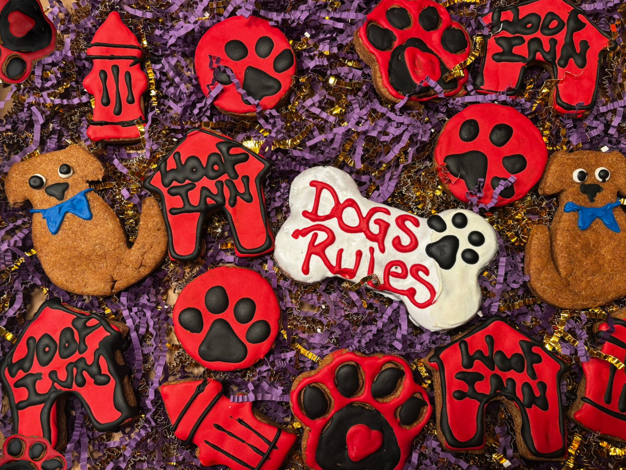 PAWsitively Organic Dog Life Dog Cookie Box