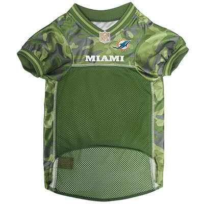 NFL Miami Dolphins Camo Mesh Pet Jersey