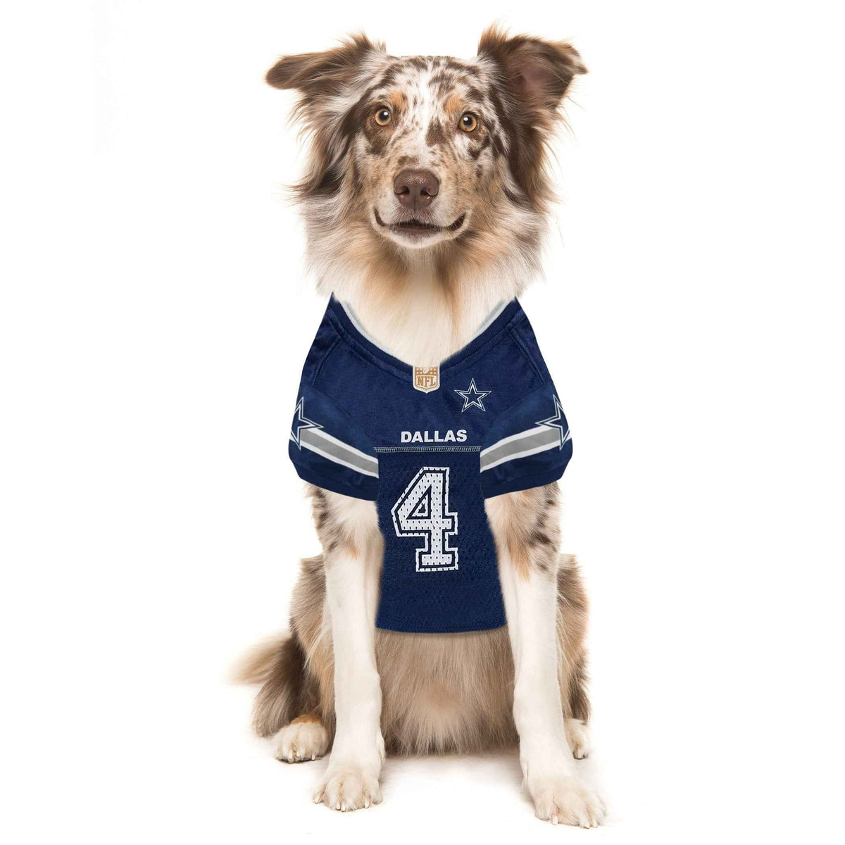 NFL Dallas Cowboys Dak Prescott Mesh Pet Jersey