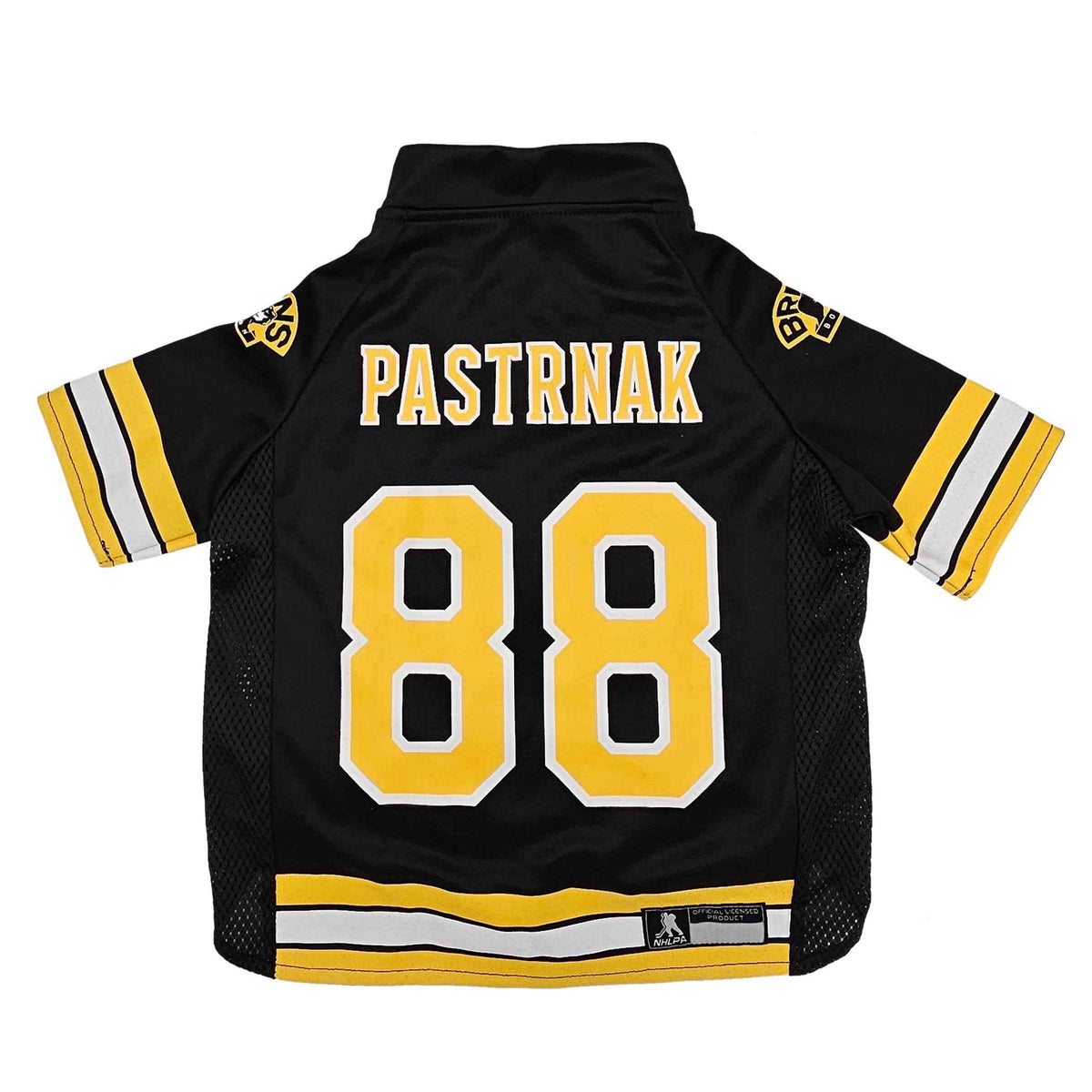 NHL Boston Bruins David Pastrnak Mesh Pet Jersey