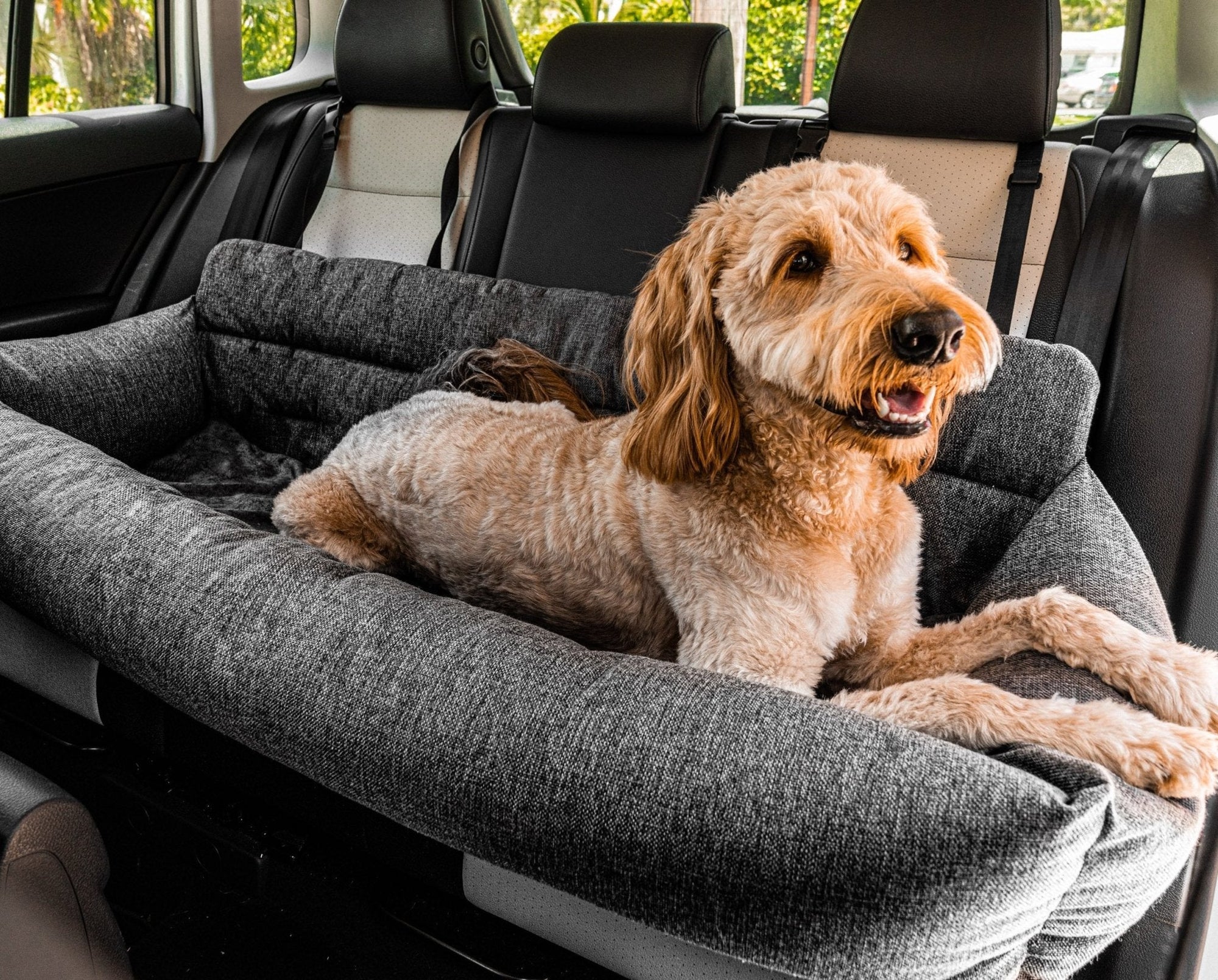 PupProtector Memory Foam Dog Car Bed