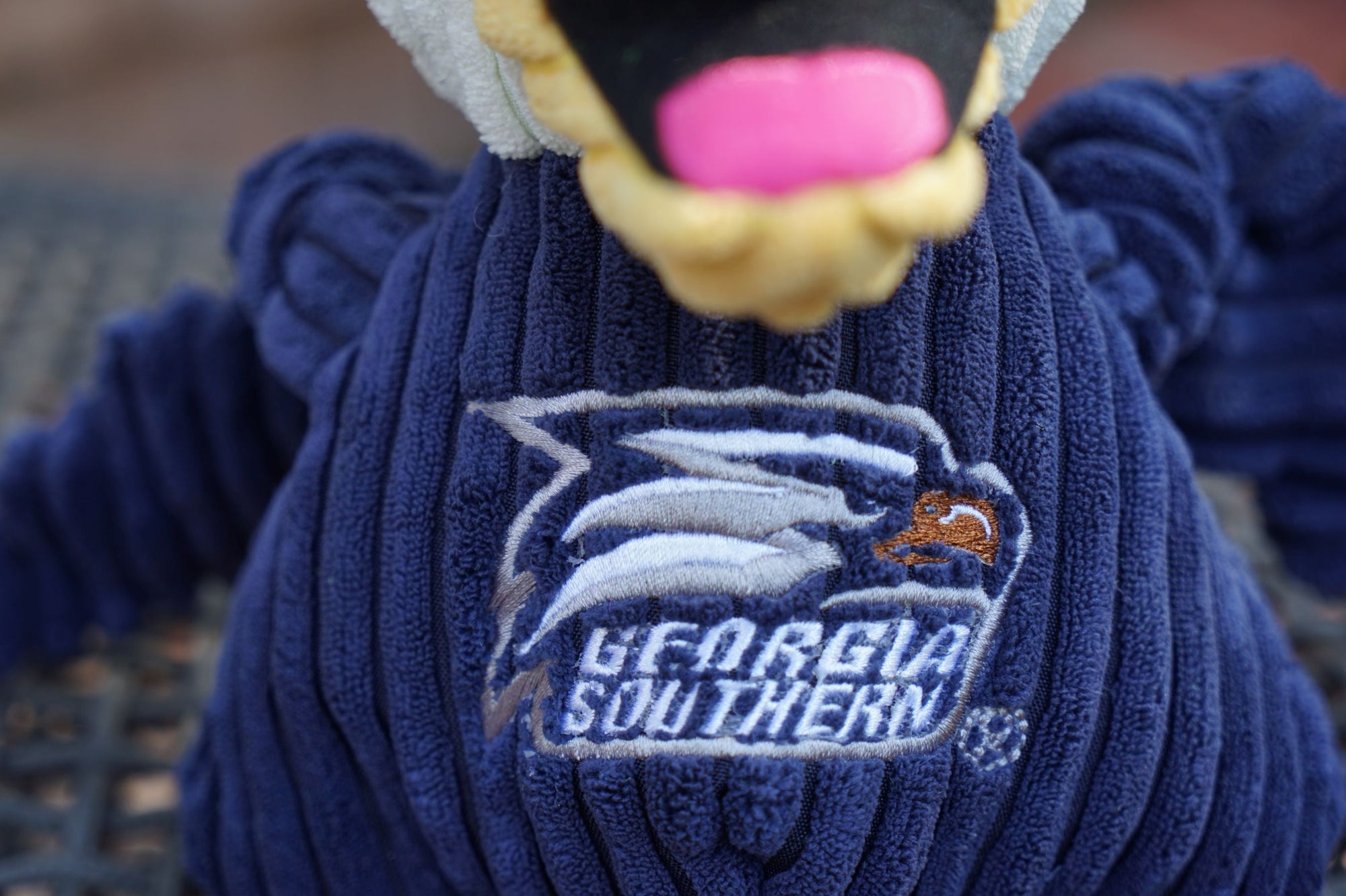 NCAA Georgia Southern University, Gus the Eagle Knottie Plush Dog Toy | HT Animal Supply