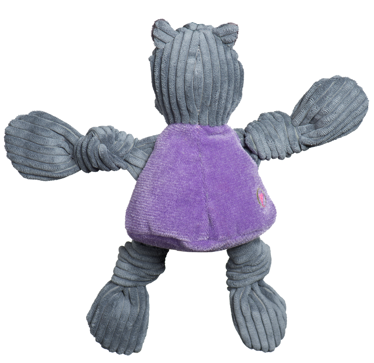 NCAA Kansas State University, Willie the Wildcat Knottie Plush Dog Toy | HT Animal Supply