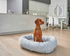 Bowsers Signature Solids Calming Dog Bed Calming Donut Dog Bed - Plush Nesting Comfort for Secure Sleep