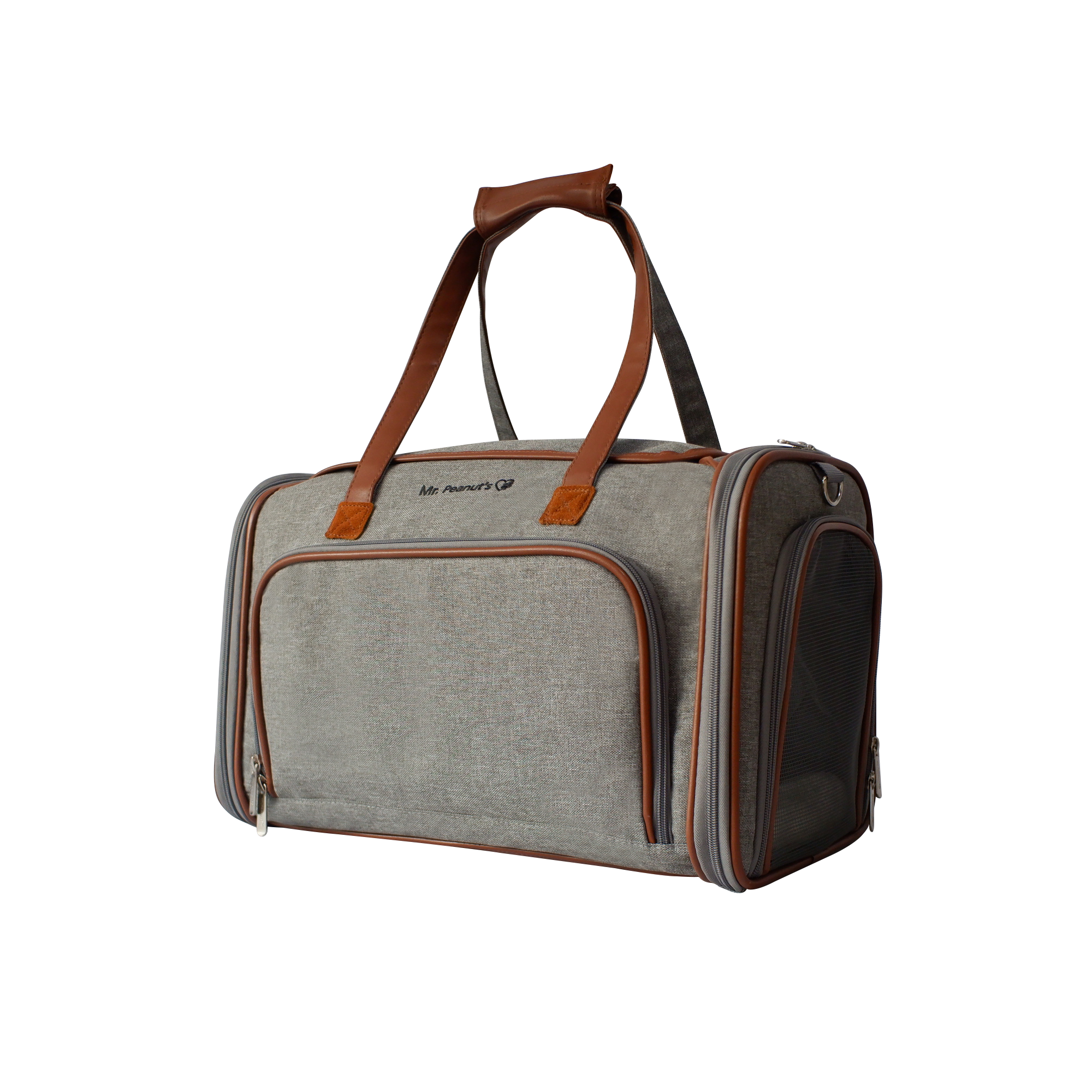 Mr. Peanuts Gold Series Standard Size Airline Compliant Double Expandable Pet Carrier