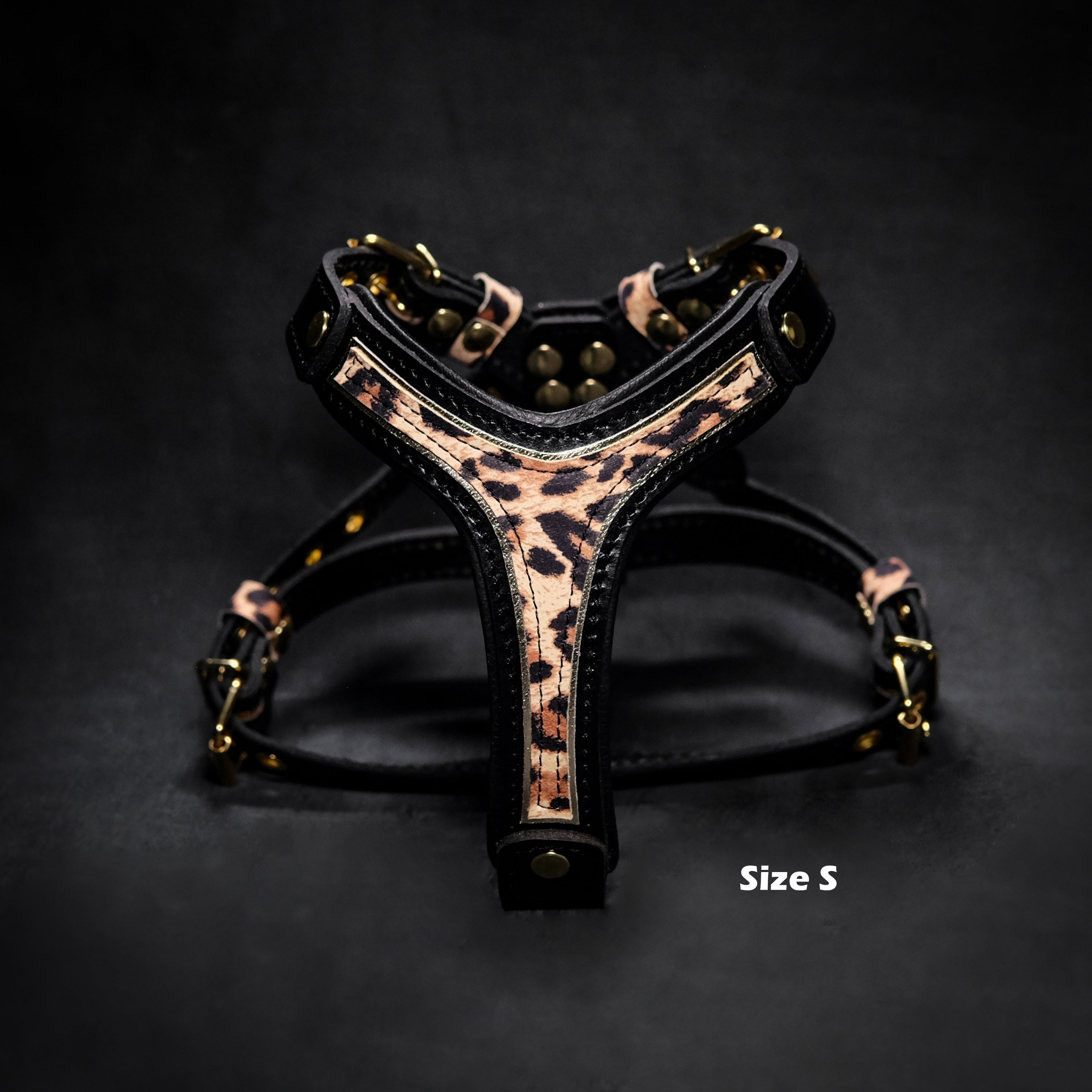 The Leopard Harness Small to Medium Size