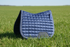Blue Horse Saddle Pad for Jumping