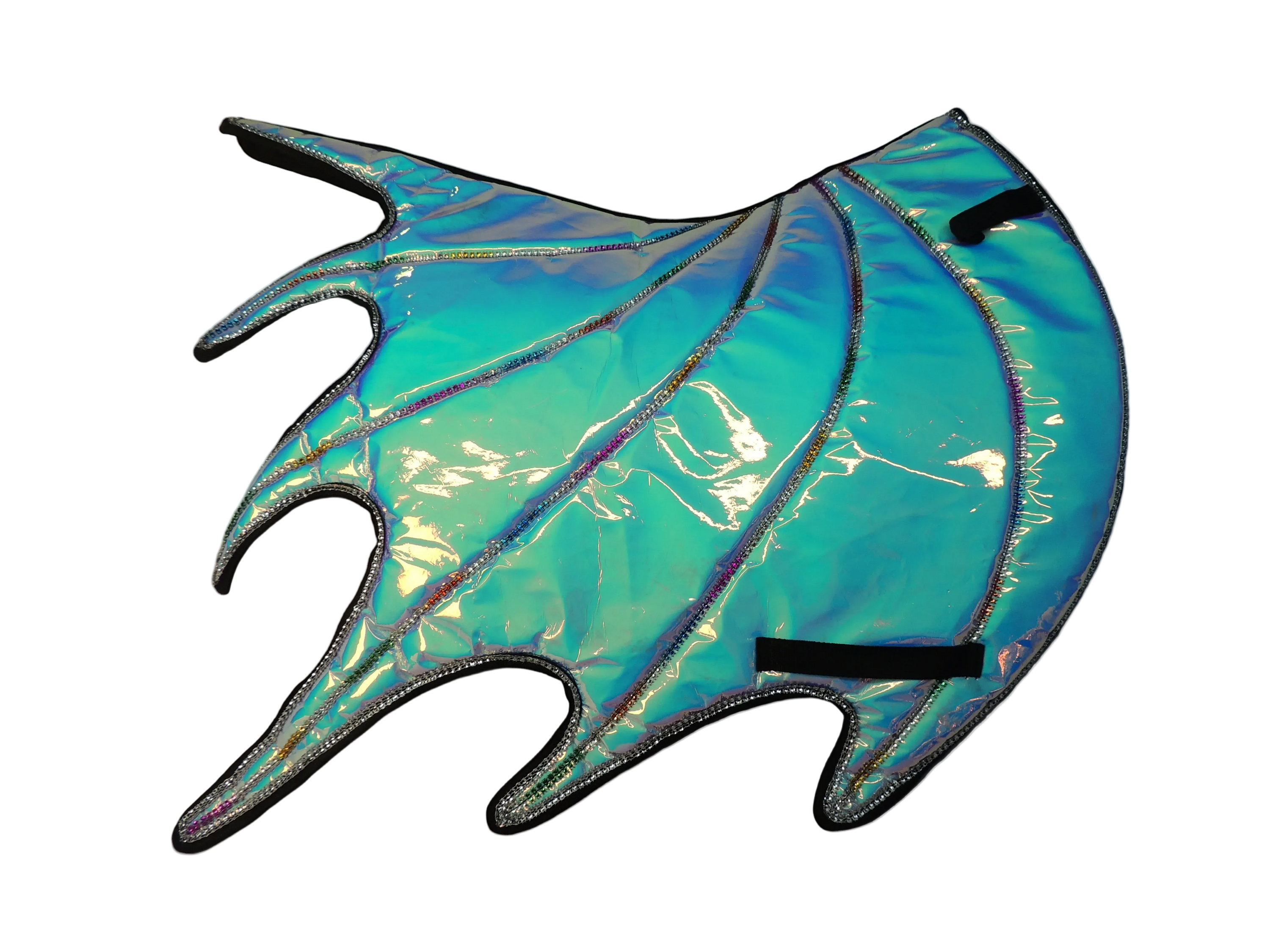 Dragon Horse Saddle Pad, Ear Bonnet & Horse Boot Set, Breathable, Shock Absorbing Equestrian Gear