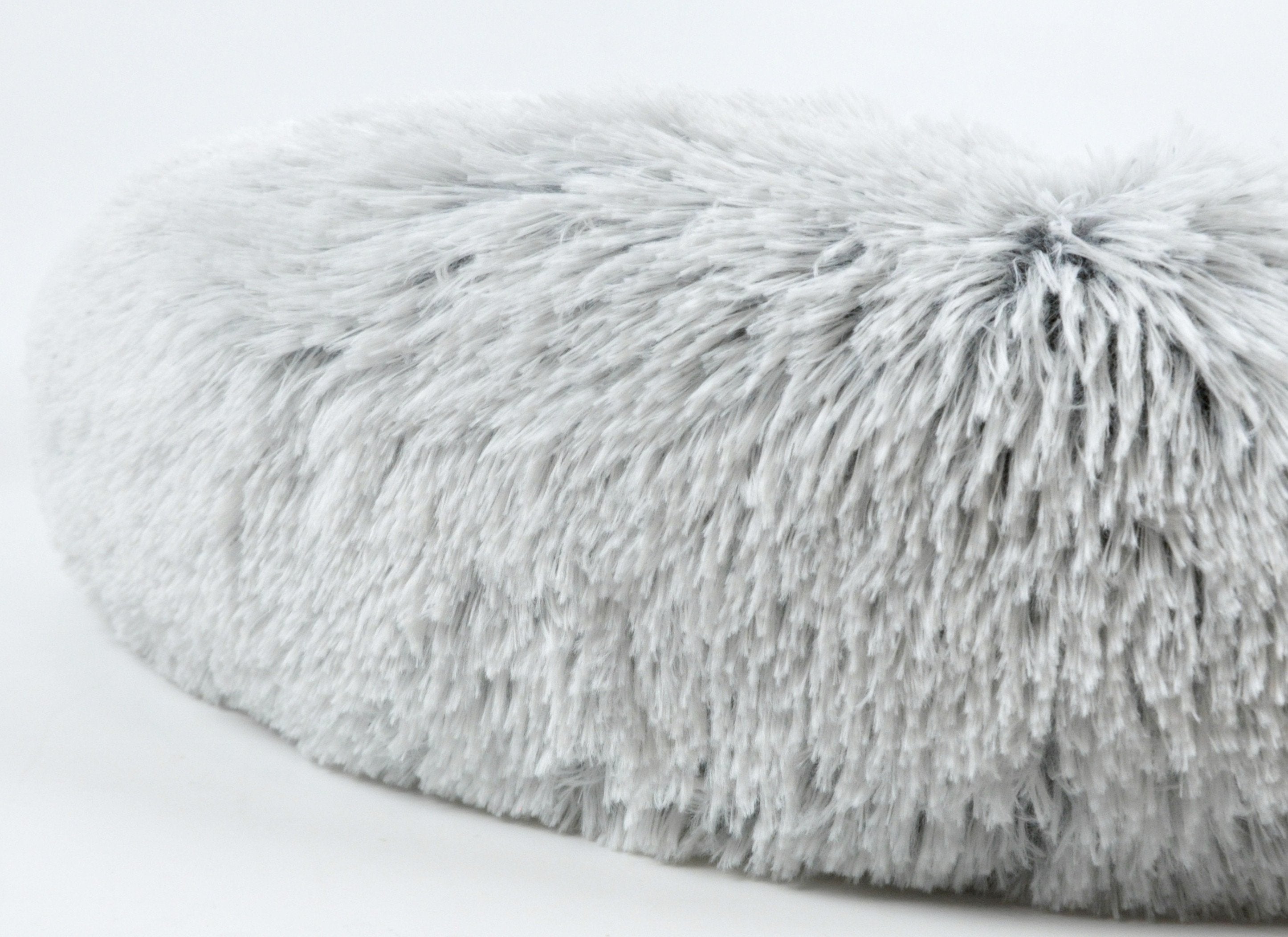 Mr. Peanuts 28" OrthoPlush® Pet Bed - Snowflake White Two Tone