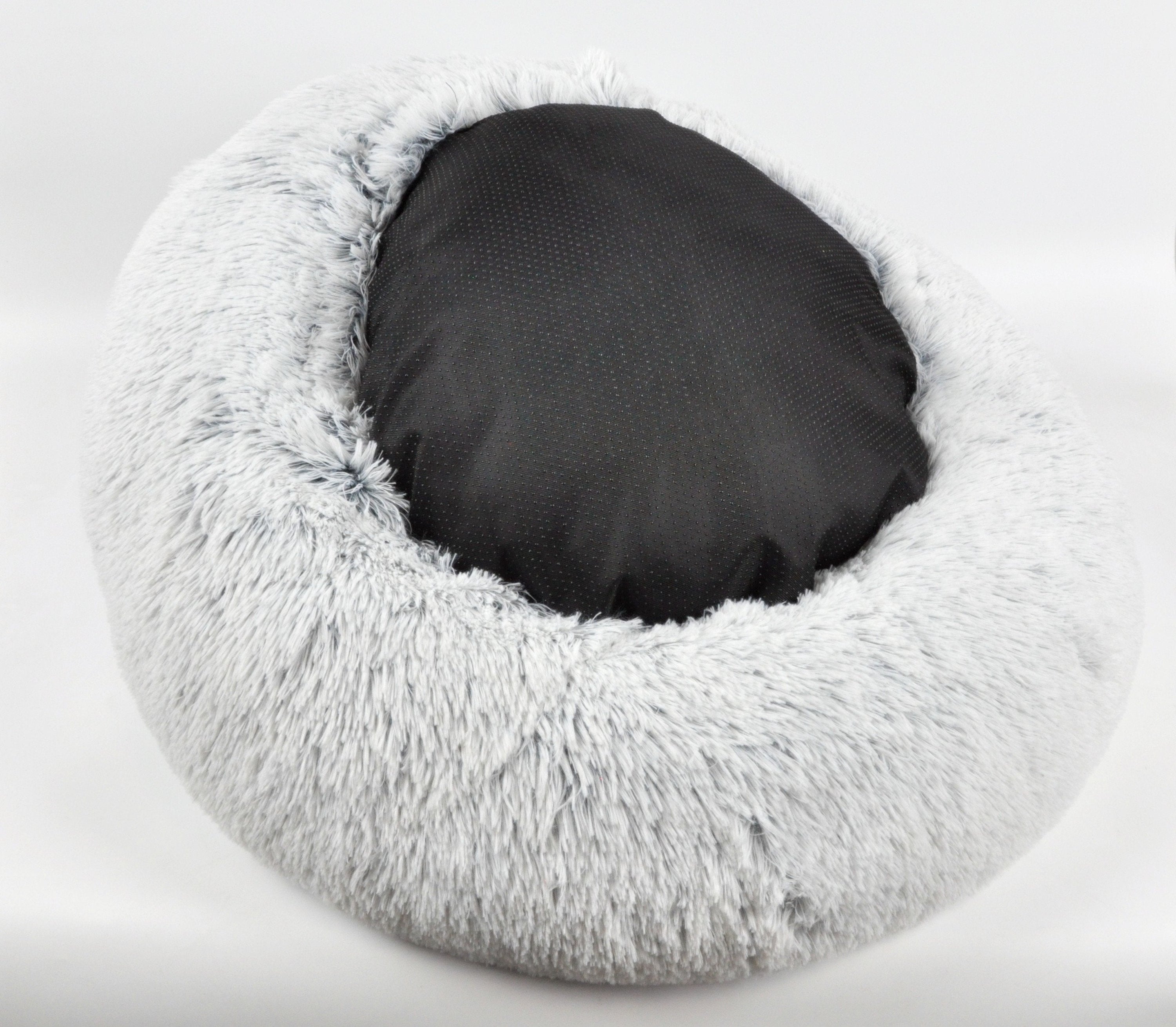 Mr. Peanuts 28" OrthoPlush® Pet Bed - Snowflake White Two Tone