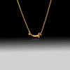 Dachshund Necklace- 925 Sterling Silver 18k Gold Plated