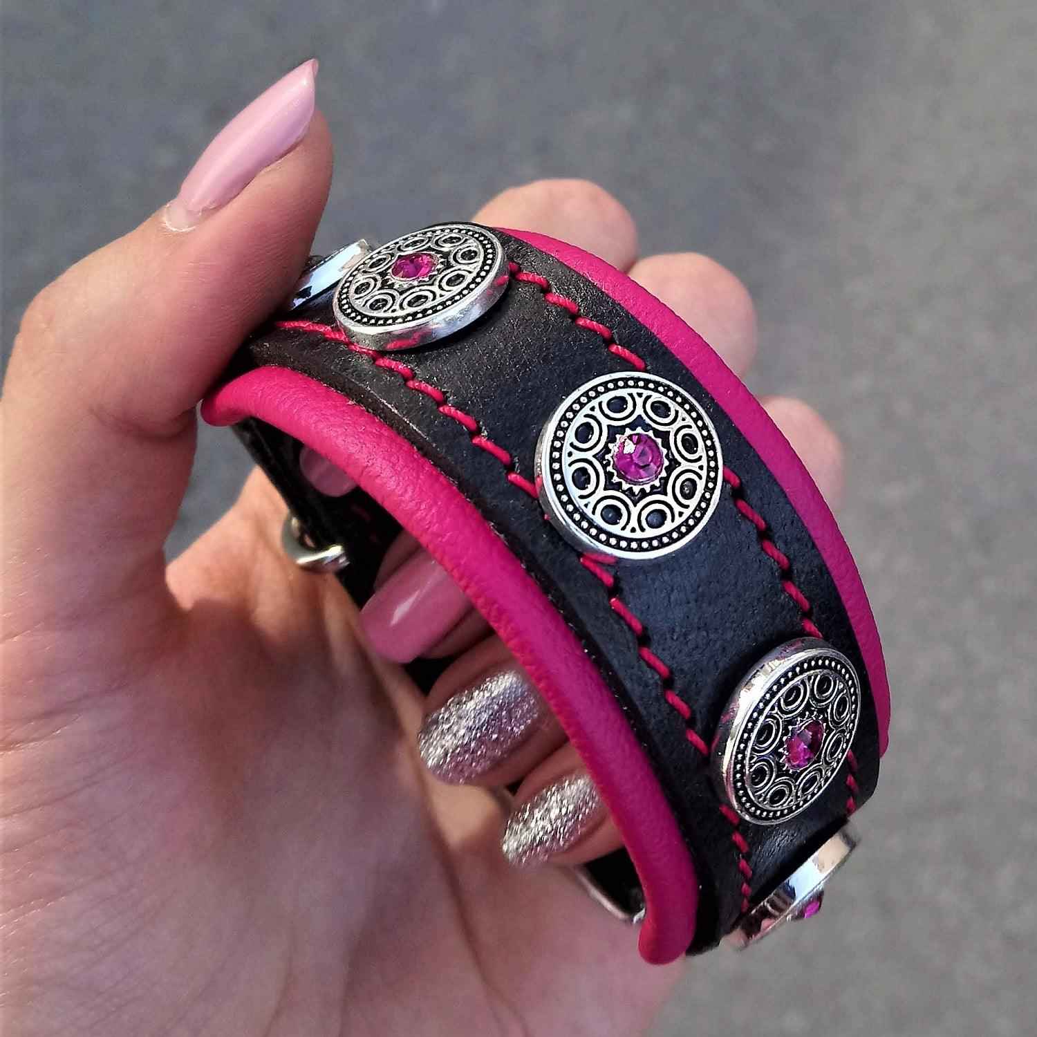 Bestia Bijou Handmade Leather Puppy Collar