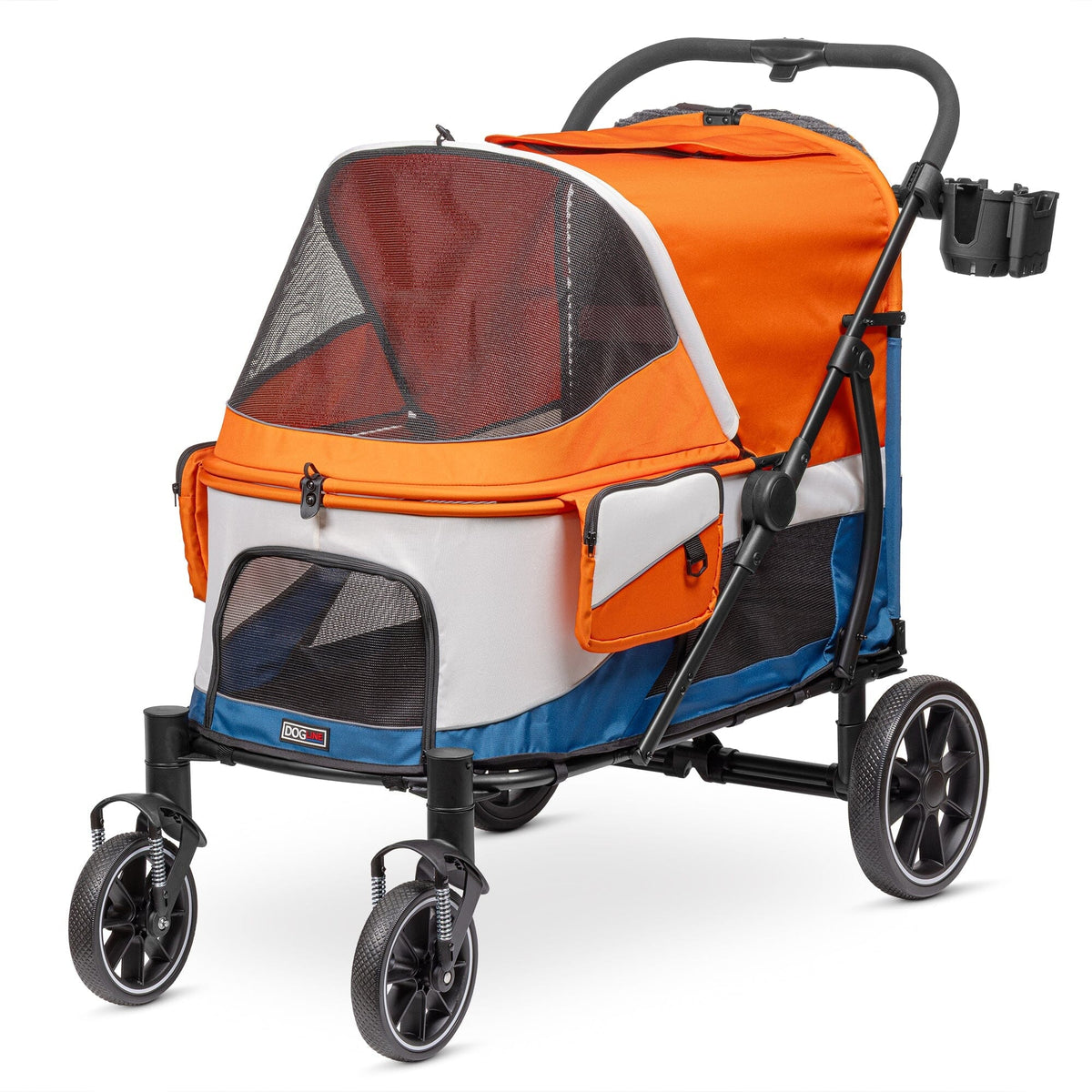 Dogline Powerhouse Pet Cruiser Stroller with Access Ramp