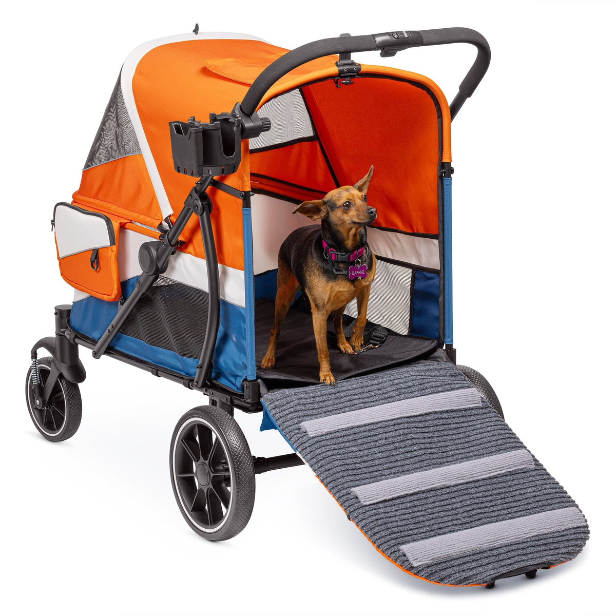Dogline Powerhouse Pet Cruiser Stroller with Access Ramp