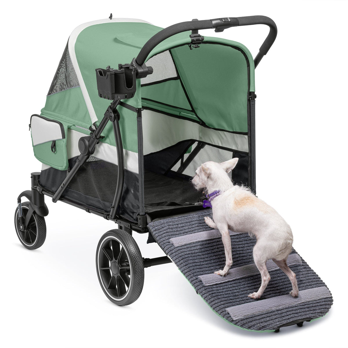 Dogline Powerhouse Pet Cruiser Stroller with Access Ramp