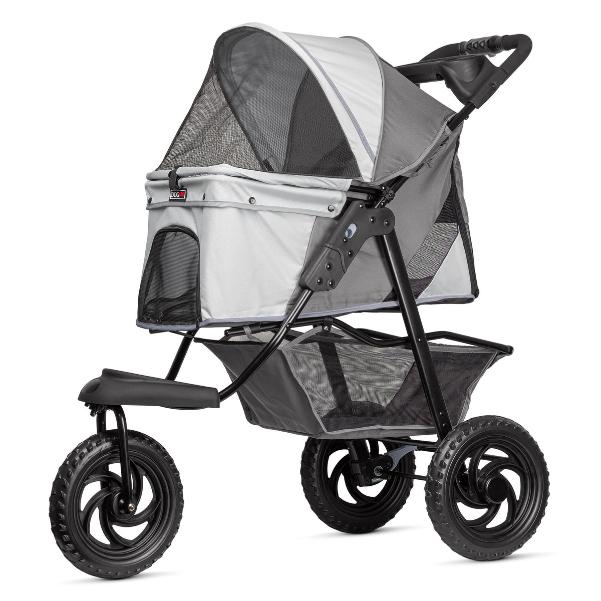 Dogline TrailRunner Pet Stroller with 12-Inch Rubber Tires