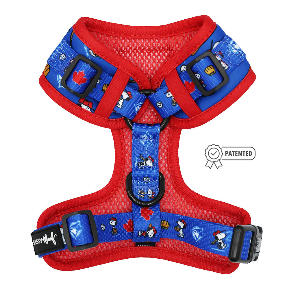 Dog Adjustable Harness - MLB™ x Peanuts™ Toronto Blue Jays™