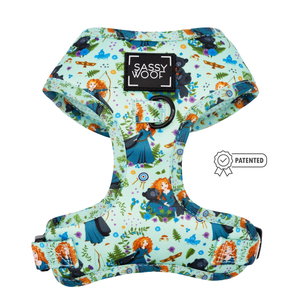 Dog Adjustable Harness - Disneys Merida