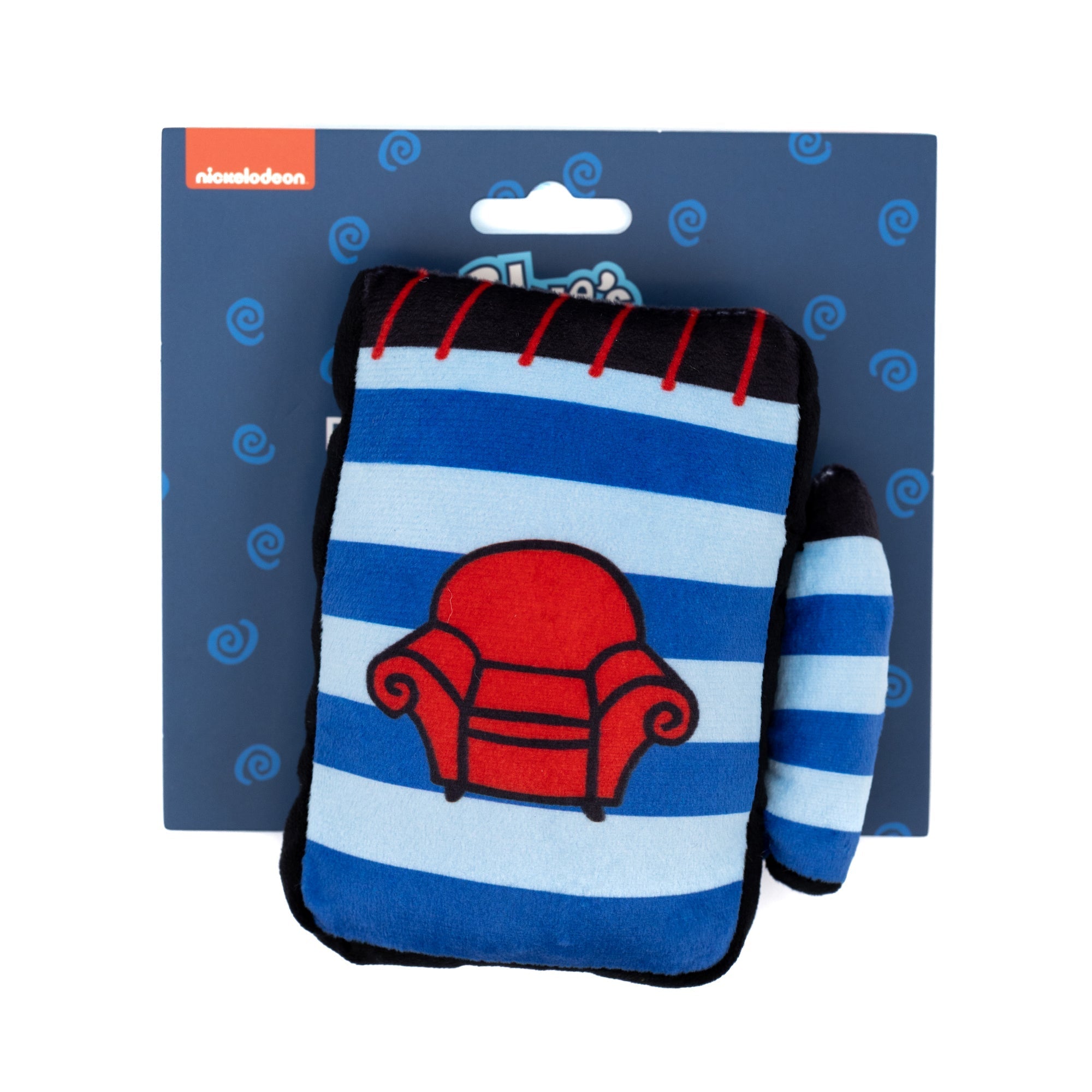 Dog Toy Squeaker Plush - Blues Clues Handy Dandy Notebook Replica 