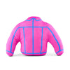Dog Toy Squeaker Plush - Barbie Jacket Replica Pink/Blue