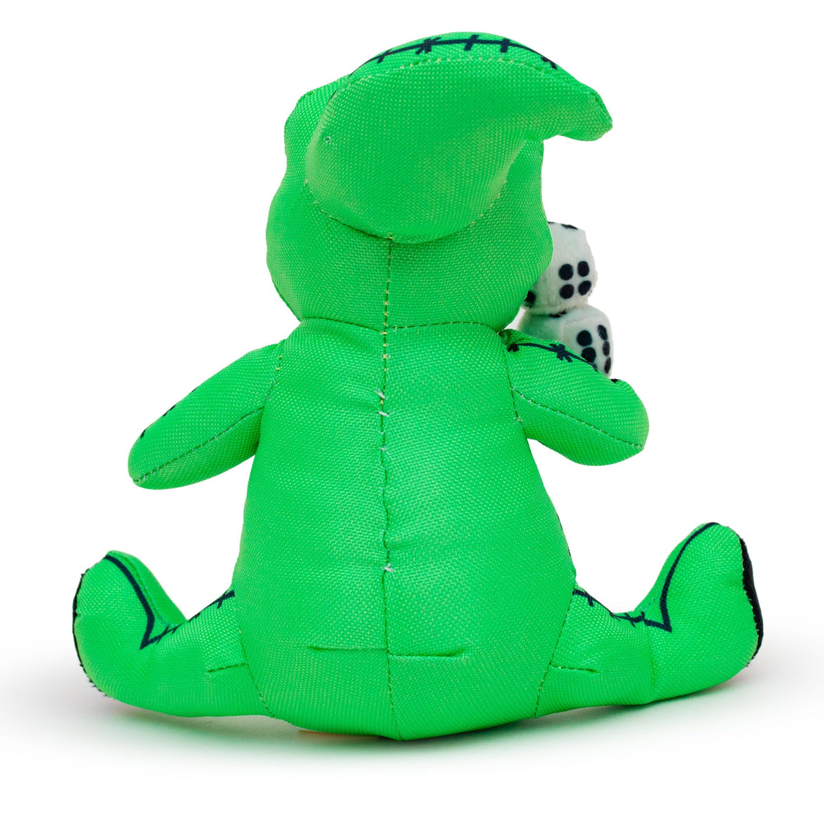 Dog Toy Squeaker Plush - The Nightmare Before Christmas Oogie Boogie Dice Sitting Pose 