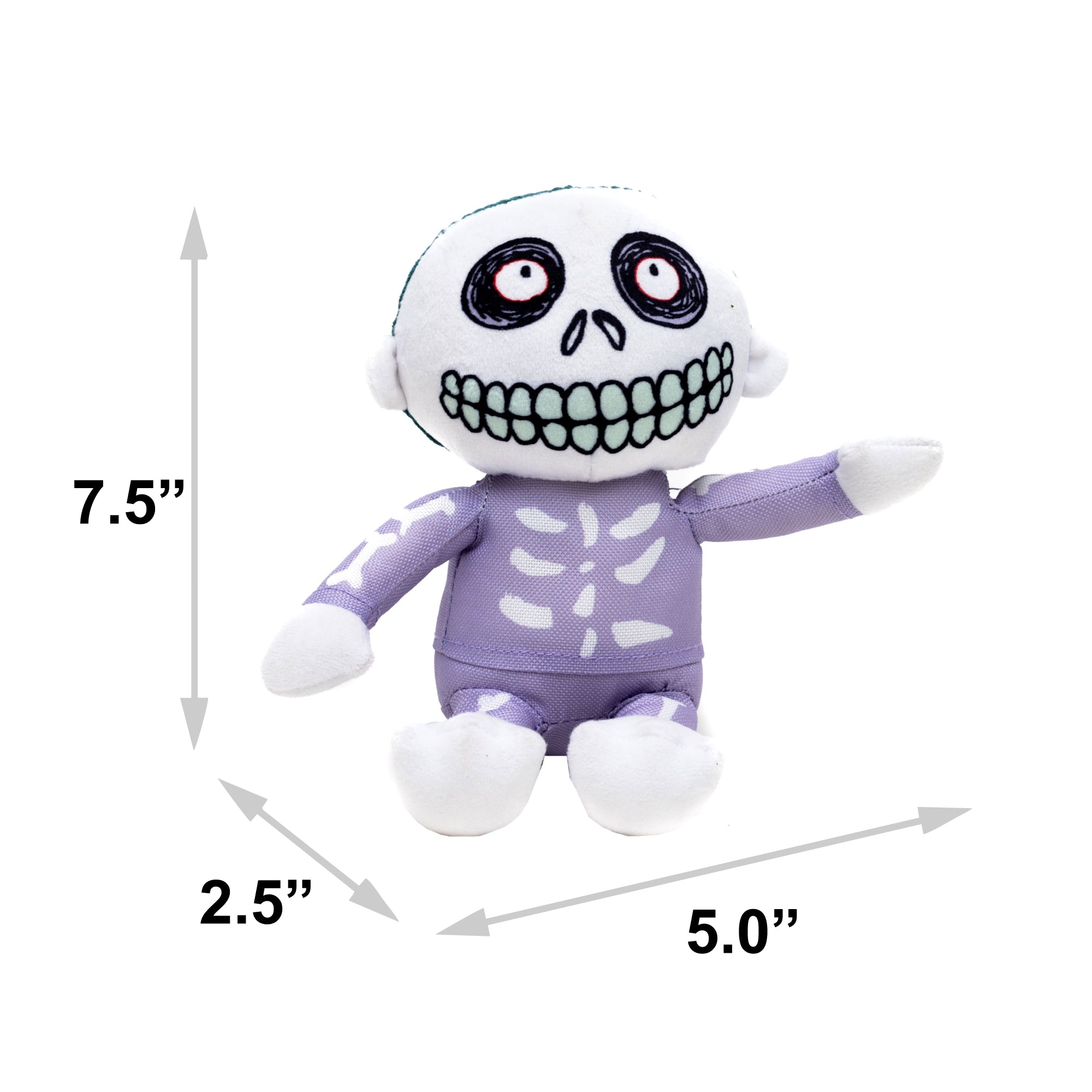 Dog Toy Squeaker Plush - The Nightmare Before Christmas Barrel Full Body Pose