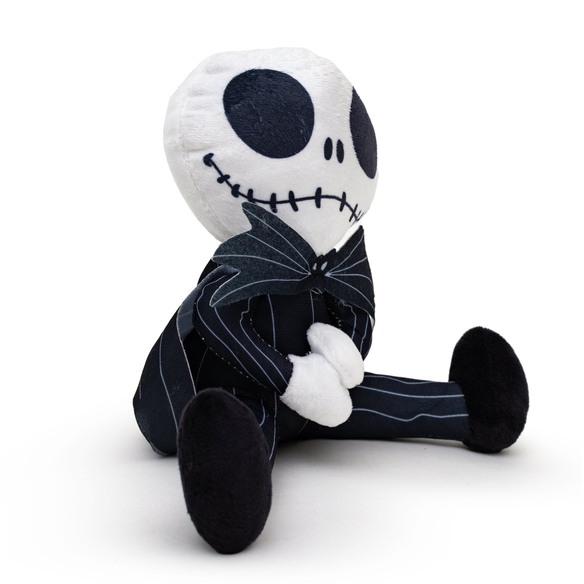 Dog Toy Squeaker Plush - The Nightmare Before Christmas Jack Sitting Pose 