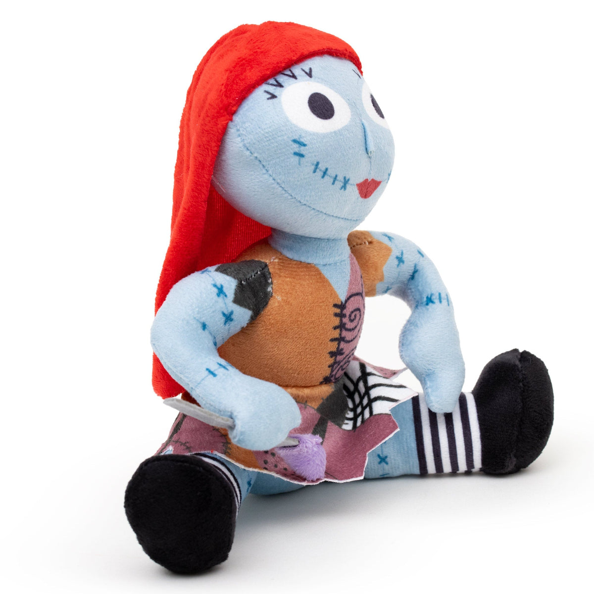 Dog Toy Squeaker Plush - The Nightmare Before Christmas Sally Sitting Pose 