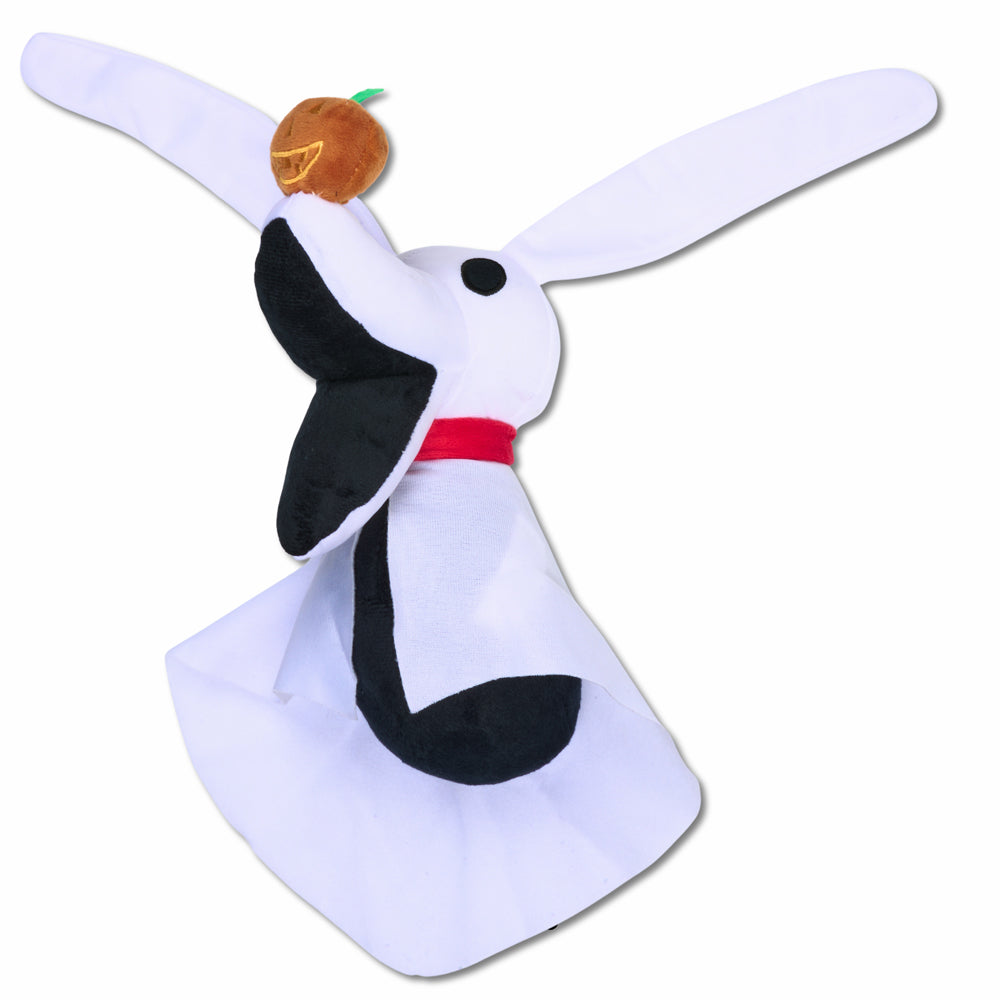 Buckle-Down Disney The Nightmare Before Christmas Zero Pose Squeaky Plush Dog Toy