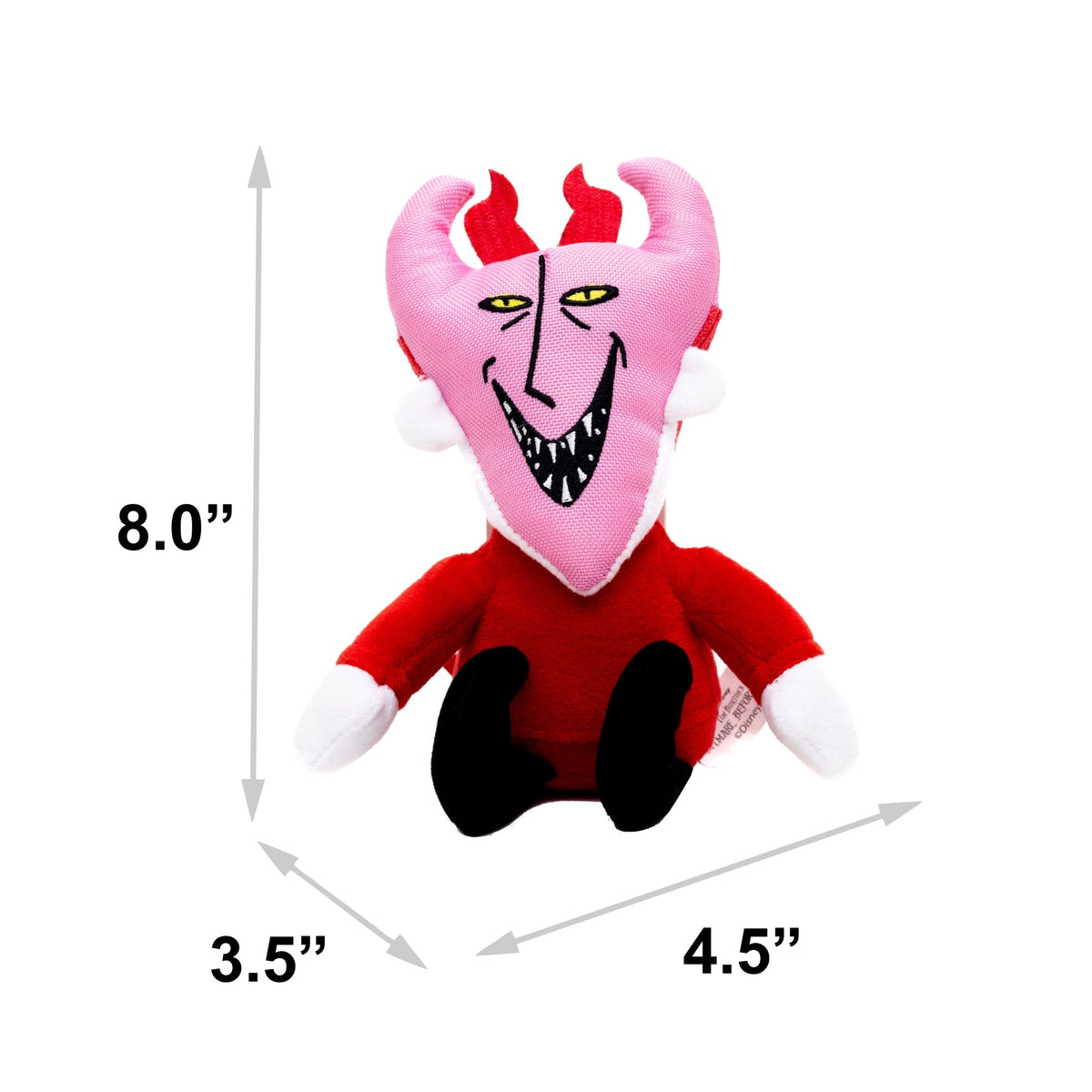 Dog Toy Squeaker Plush - The Nightmare Before Christmas Lock Full Body Pose 