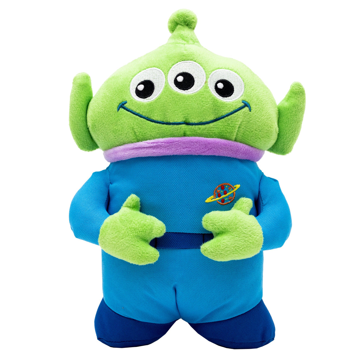 Dog Toy Squeaker Plush - Pixar Toy Story Alien Full Body Pose