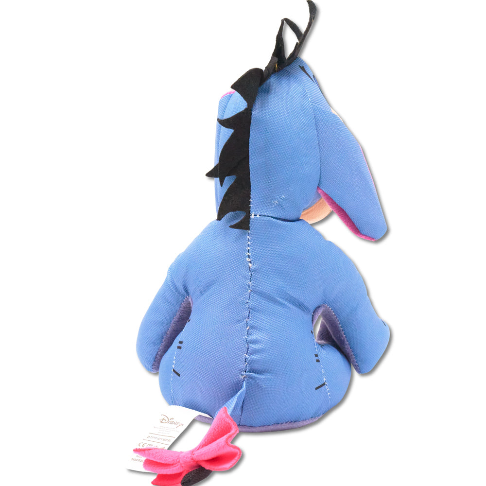 Dog Toy Ballistic Squeaker - Winnie the Pooh Eeyore Sitting Pose Blue | HT Animal Supply